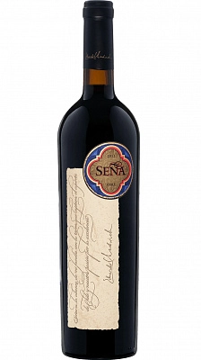 Вино  Vina Sena Valle de Aconcagua dry  2019 375 мл