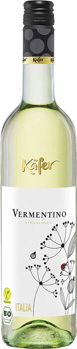 Вино Kafer Vermentino Bio Vegan Кафер Верментино Био Веган 750 мл 12,5%