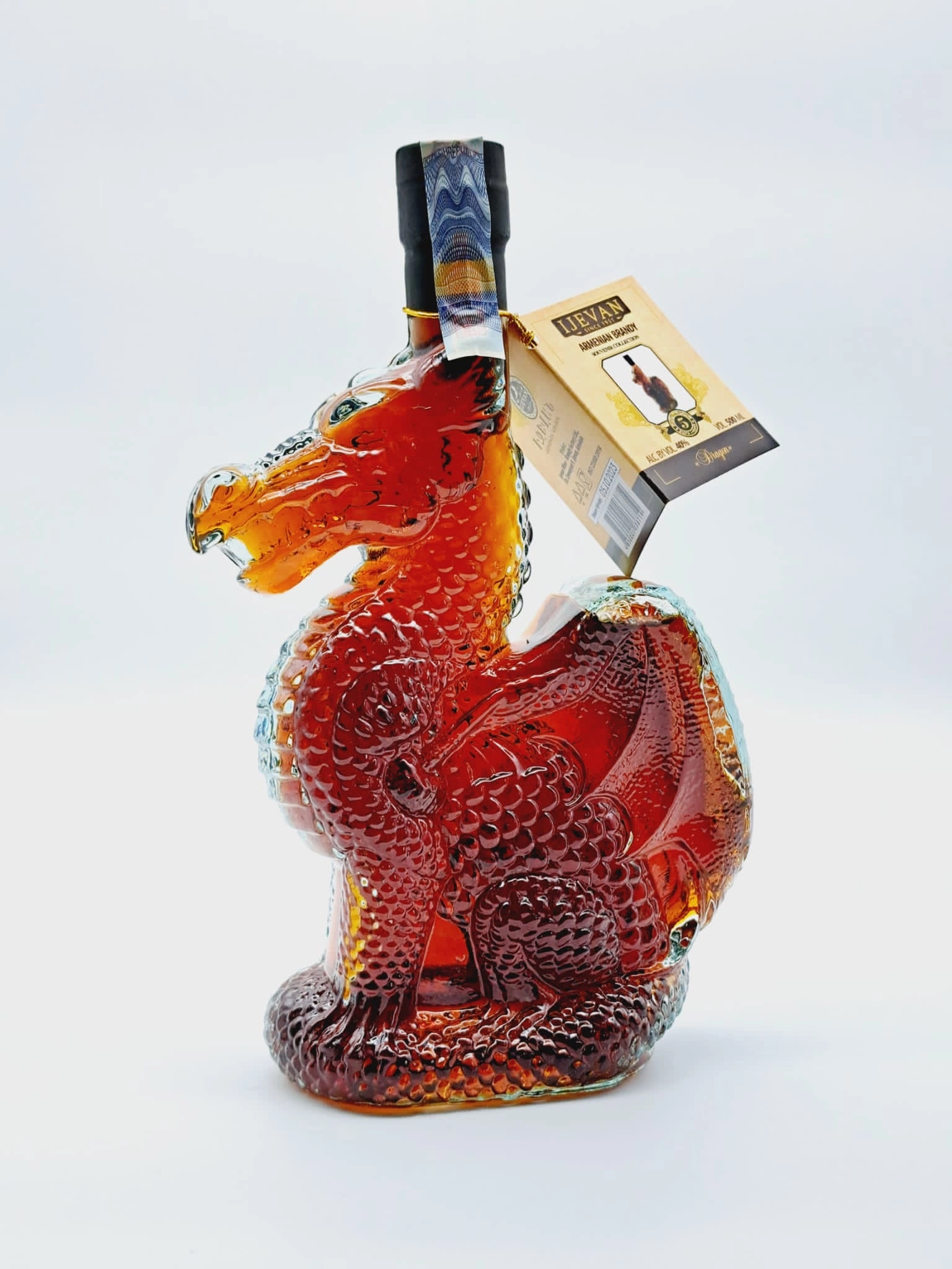 Коньяк Иджеван Сувенирный Дракон 5 лет  500 мл