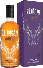 Виски Tomatin Cu Bocan Bourbon Cask gift box Ку Бокан Бурбок Каск в подарочной коробке 700 мл