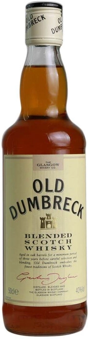 Виски  Old Dumbreck  Blended Scotch Whisky  500 мл