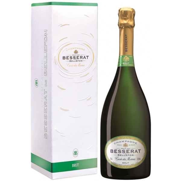 Шампанское Besserat de Bellefon Brut Blanc de Noirs Grand Cru Cuvee des Moines gift in box 750 мл