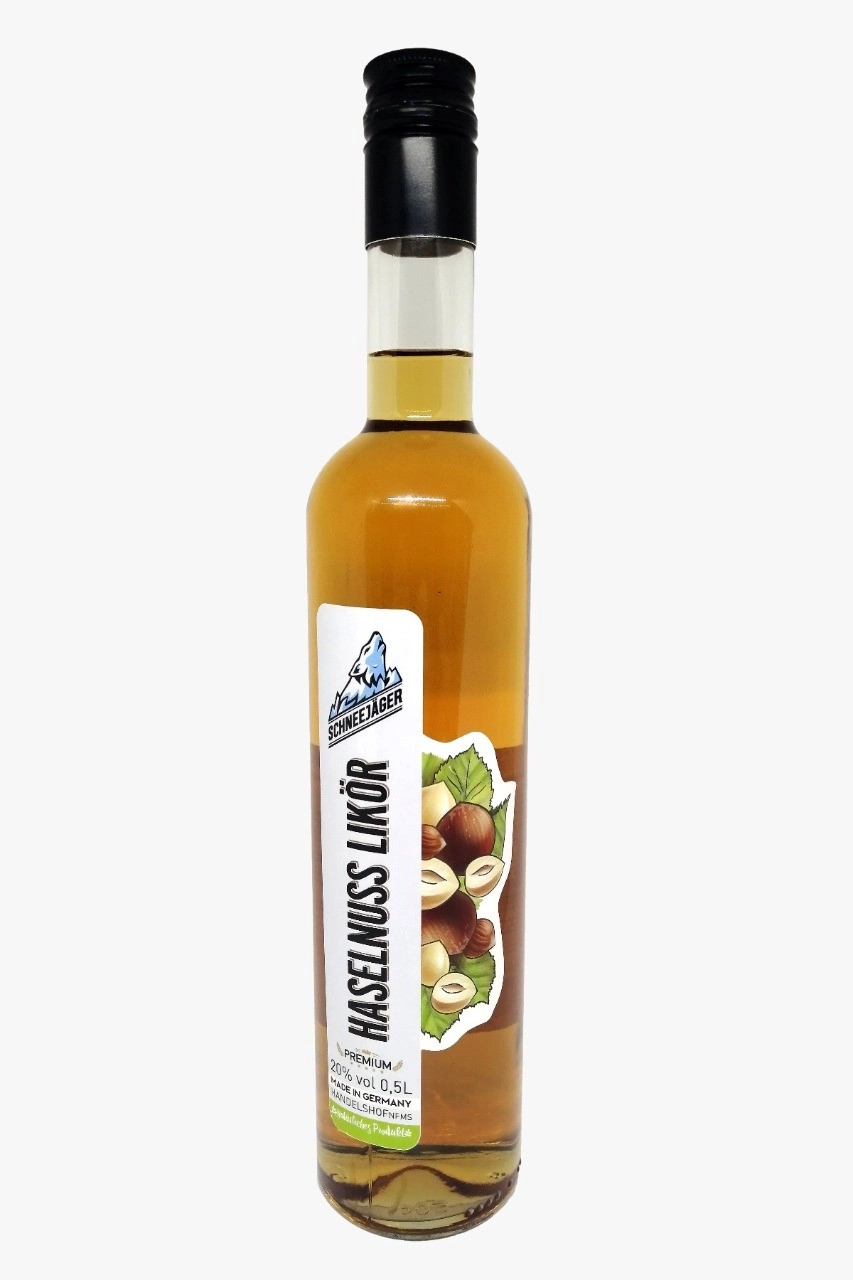Ликер Schnee Jager Schnaps Wildsau - Nuss Spirituose  500 мл