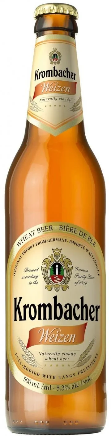 Пиво Krombacher Weizen Кромбахер Вайцен стекло 500 мл