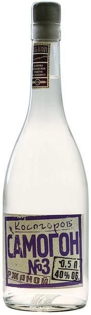 Водка  Косогоров самогон №3  Ржаной  500 мл