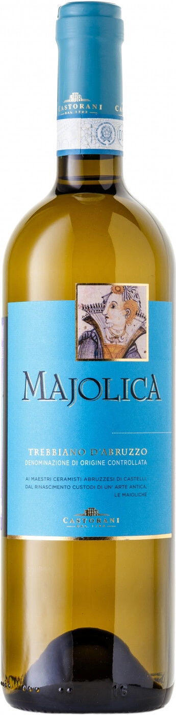 Вино Podere Castorani Majolica Trebbiano d'Abruzzo  2021  750 мл