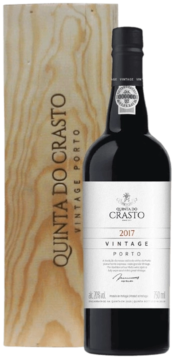 Портвейн Quinta do Crasto Vintage Porto gift box  2017  750 мл