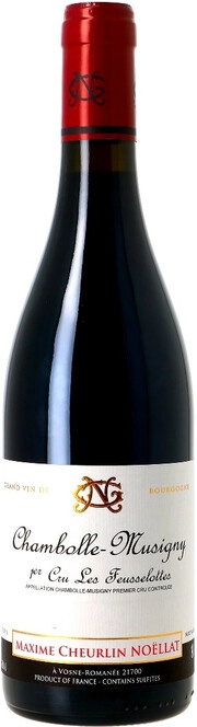 Вино Maxime Cheurlin Noellat Chambolle-Musigny 1er Cru Les Feusselottes 2020 750 мл