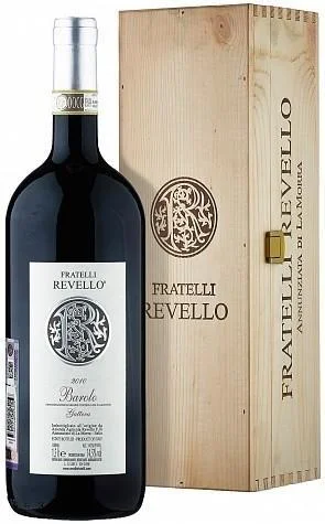 Вино Fratelli Revello, "Vigna Gattera", Barolo DOCG, wooden box, 2010/Вино Фрателли Ревелло, "Винья Гаттера", Бароло DOCG, в деревянной коробке, 2010, 1500мл