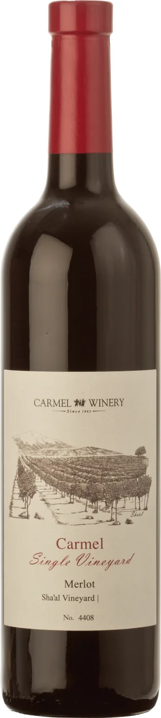 Вино  Carmel Single Vineyard  Merlot Sha'al Vineyard Сингл Виньярд   Мерло Шааль Виньярд  2010  750 мл