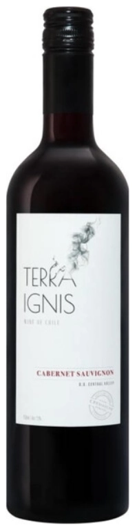 Вино Terra Ignis Cabernet Sauvignon Central Valley DO  2023  750 мл