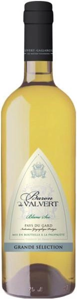 Вино Baron de Valvert Blanc Sex dry  750 мл