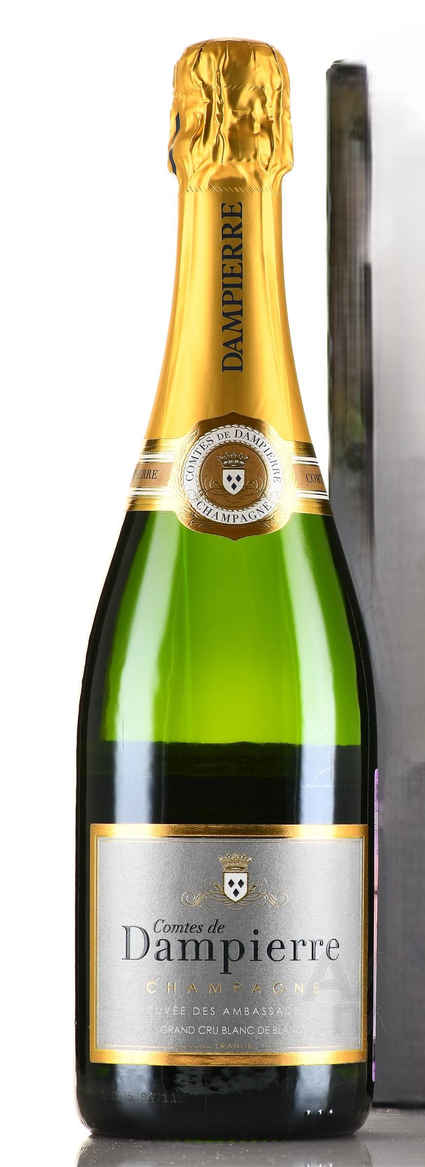 Шампанское Comtes de Dampierre Cuvee Des Ambassadeurs Grand Cru Blanc De Blancs  2018  750 мл