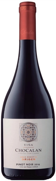 Вино Vina Chocalan, "Origen" Pinot Noir Gran Reserva  Винья Чокалан, "Ориджен" Пино Нуар Гран Ресерва  2019   750 мл