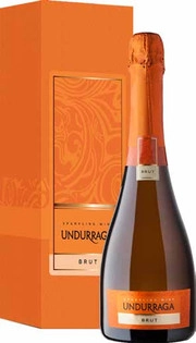 Игристое вино Undurraga Brut gift box 750 мл