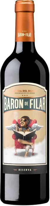 Вино  Baron de Filar  Reserva Ribera del Duero DO Барон де Филар Резерва  2013 750 мл