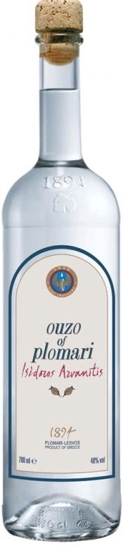 Водка Isidoros Arvanitis, Ouzo Plomari,  Исидорос Арванитис Узо Пломари 700 мл