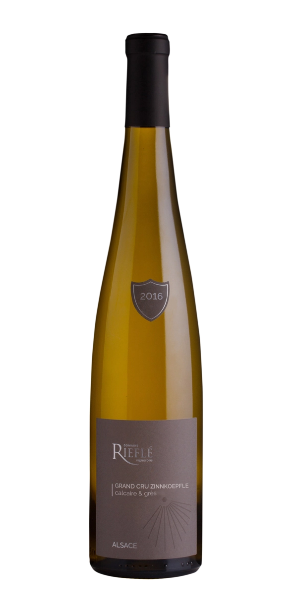 Вино  Domaine Riefle Riesling Grand Cru Zinnkoepfle Сalcaire & Gres Домен Рифле Рислинг Гран Крю Цинкопфле Калькер Энд Грэ  2016  750 мл