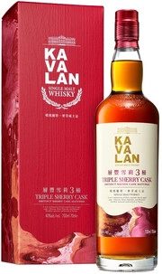 Kavalan Solist Port Cask Single Cask Strength gift box 700 мл