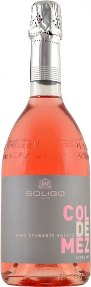 Игристое Вино Soligo  "Col de Mez" Rose Spumante Extra Dry  750 мл