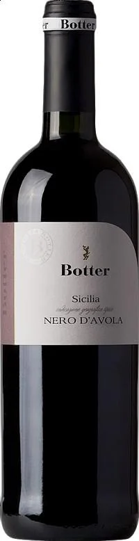 Вино Botter, Nero d'Avola, Sicilia IGT, 2014/Вино Боттер, Неро д'Авола, 2014, 0,75