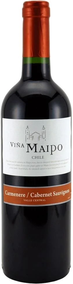 Вино Vina Maipo, Carmenere/Cabernet Sauvignon, Винья Майпо, Карменере/Каберне Совиньон, 2011, 0.75 л