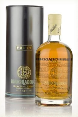 Виски Bruichladdich 40 years, Брукладди 40 лет выдержки,43,1%,  700 мл