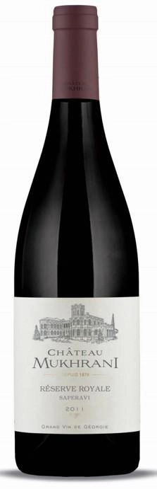 Вино  Chateau Mukhrani  Réserve Royale Saperavi Шато Мухрани   Резерв Рояль Саперави красное сухое   2016 750 мл