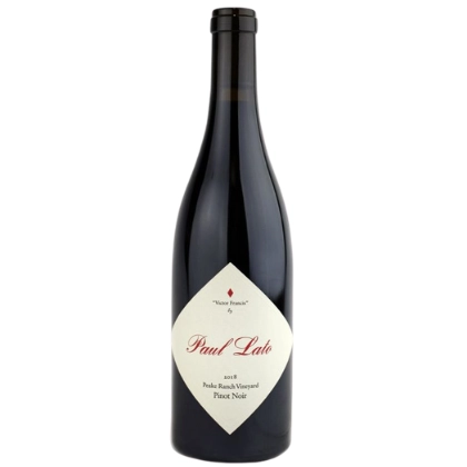 Вино  Paul Lato Pinot Noir Victor Francis Peake Ranch Vyd Santa Rita Hills    2019   750 мл