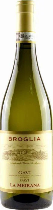 Вино Broglia  La Meirana Gavi DOCG del Comune di Gavi Бролья  Ла Мейрана Гави дель Комуне ди Гави 2016 750 мл