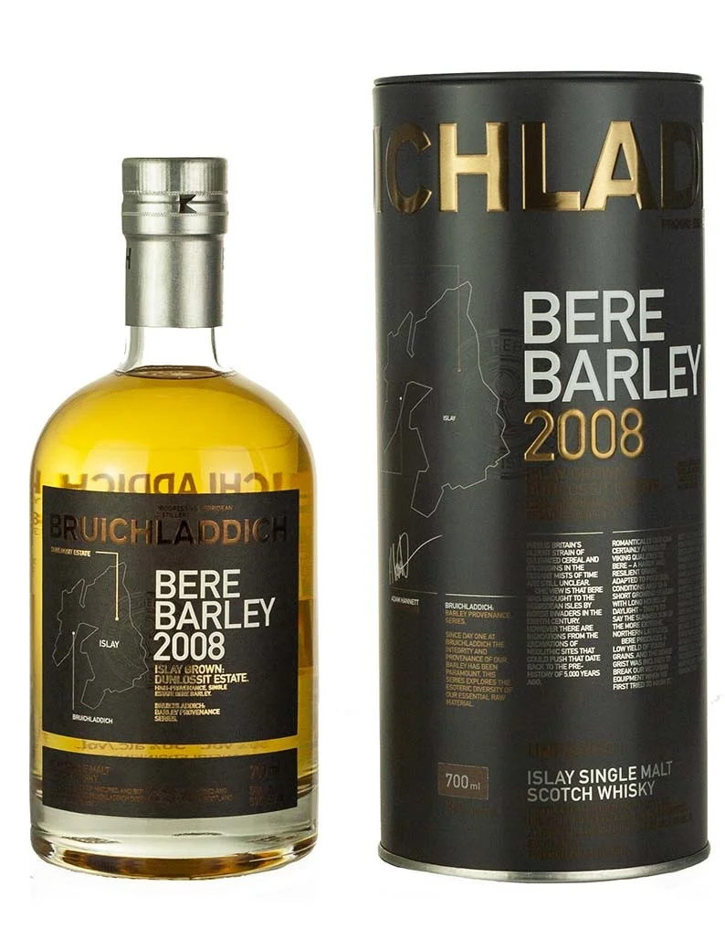 Виски Bruichladdich Bere Barley  Бруклади Бер Барли 2010 в подарочной упаковке 700 мл