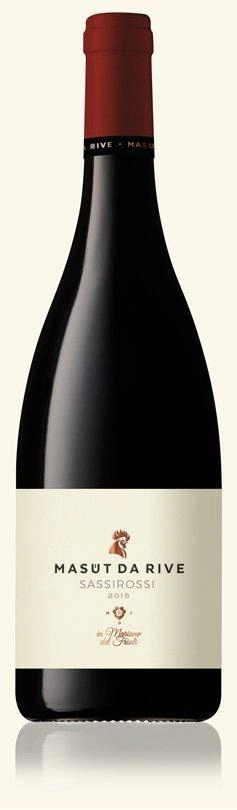 Вино Masut da Rive  Sassirossi  Масут да Риве  Сассиросси  2016  750 мл
