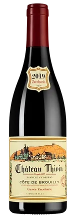 Вино Chateau Thivin Cuvee Zaccharie Cote de Brouilly AOC  2023  750 мл 