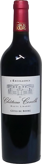 Вино Chateau Conilh Haute-Libarde Cote de Bourg АОС l`Excellence  Шато Конил От-Либард  Кот де Бур АОС Экселанс 2012 750 мл