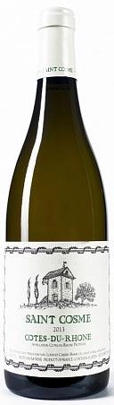 Вино Domaine de Saint Cosme Côtes du Rhône Blanc АОC   2015  750 мл