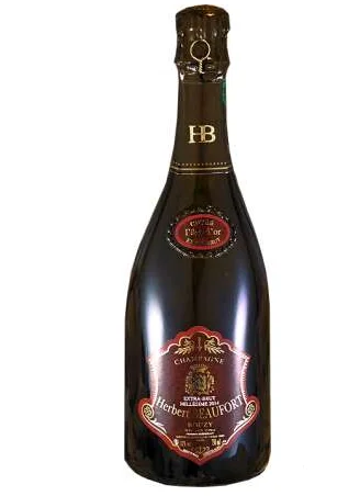 Вино игристое  Bouzy Grand Cru AOC Herbert Beaufort   2016  750 мл