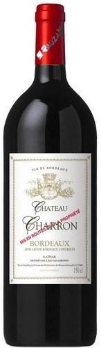 Вино  Chateau Charron Rouge Bordeaux AOC Шато Шаррон 5000 мл