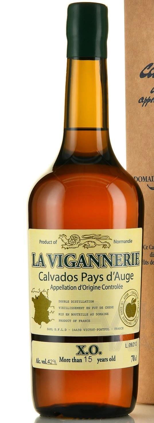 Кальвадос Domaine Dupont la Vigannerie Pays d'Auge XO 15 Years  700 мл