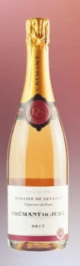 Игристое вино  Domaine de Savagny Cremant du Jura Brut  Rose  750 мл 10 %