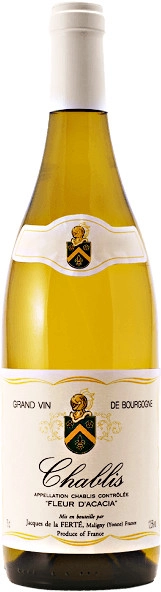 Вино Jacques de la Ferte  Chablis  Fleur d'Acacia AOC  750 мл