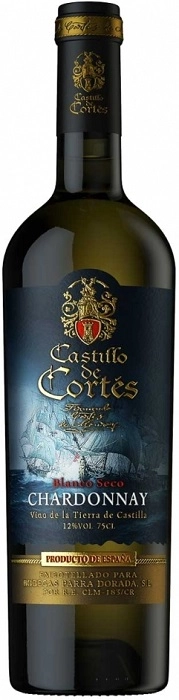 Вино  Castillo de Cortès Chardonnay  Castillo de Cortes  Кастильо де Кортес Шардоне  Кастильо де Кортес 750 мл