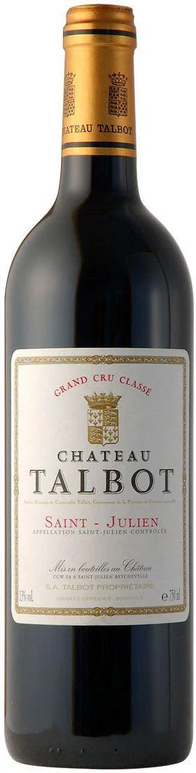 Вино Chateau Talbot, St-Julien AOC 4-me Grand Cru Classe/Шато Тальбо, 2016 750 мл