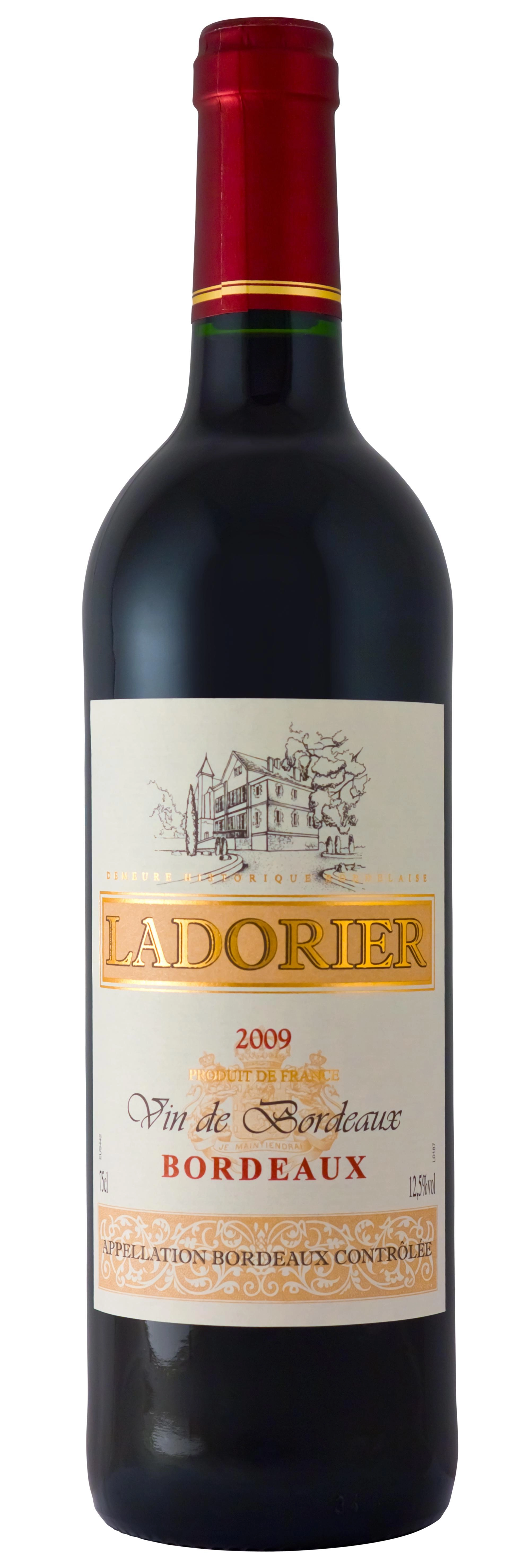Вино Eurovins Ladorier Bordeaux  red  2020 750 мл