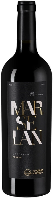 Вино Усадьба Маркотх Марселан Резерв  2021  1500 мл 14%