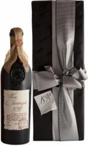 Конья Lheraud Cognac  Fine Champagne Леро Коньяк Фин Шампань в деревянной подарочной коробке 1890 700 мл