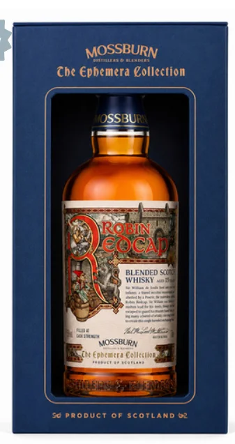 Виски Mossburn The Ephemera Collection Robin Redcap gift box  700 мл