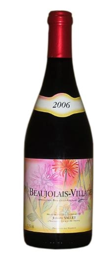 Вино Joseph Vallet, Beaujolais-Village АОС, "Божоле Вилляж Жозеф Вале" АОС красное сухое креп.12,5%