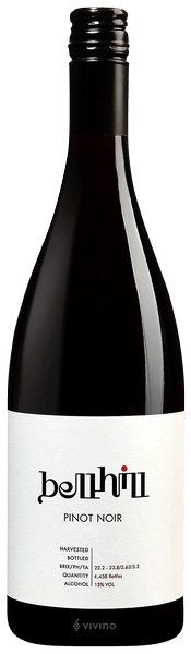 Вино Bell Hill Pinot Noir  red  2016 750 мл