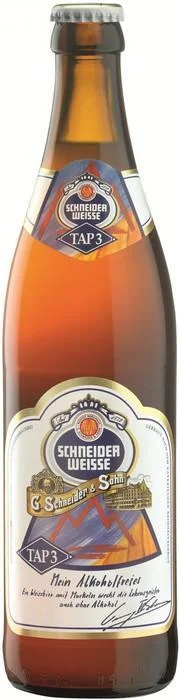 Пиво Schneider Weisse, "TAP 3" Mein Alkoholfreies Шнайдер Вайс, "ТАП 3" безалкогольное  500 мл