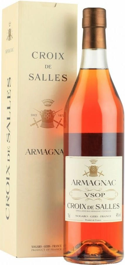Арманьяк Dartigalongue  Croix de Salles" VSOP gift box "Круа де Саль" ВСОП в подарочной коробке, 700 мл